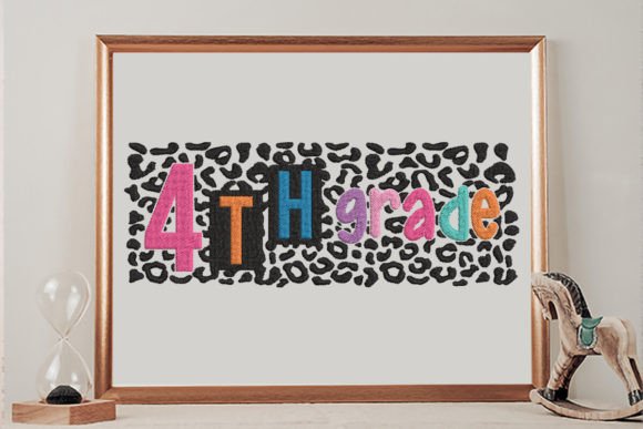 4th Grade Leopard: A Designer’s Stitch-Out Review
