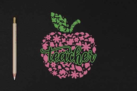 Apple Made of Flowers: An Embroidery Seller's Review