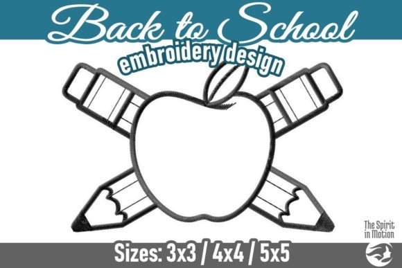 Back to School Apple and Pencils Vol 1 Review