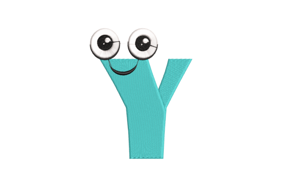 Funny Letter Y: A Seasonal Embroidery Gem