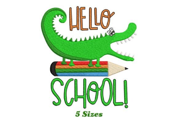 Hello School Funny Alligator: A Designer Review