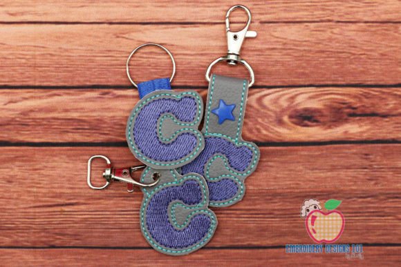 Letter C Keyfob ITH: Etsy Seller Review