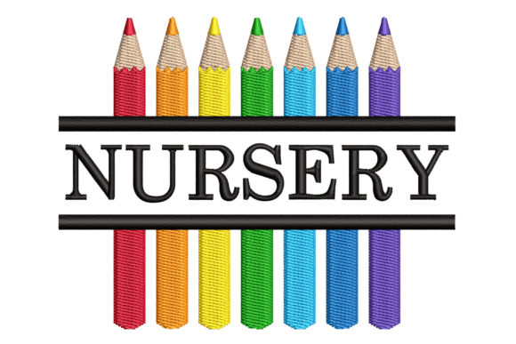 Nursery Split Colored Pencils: A Designer Review