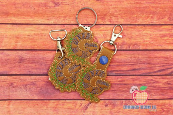 Review: LETTERS G in the Hoop Keyfob Design