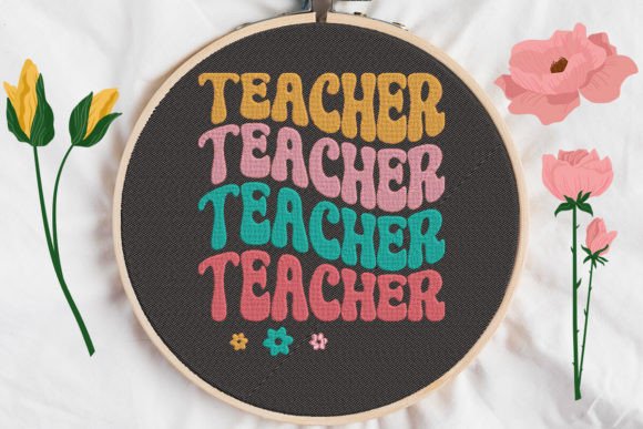 Teacher Sign Echo Stacked: An Embroidery Review